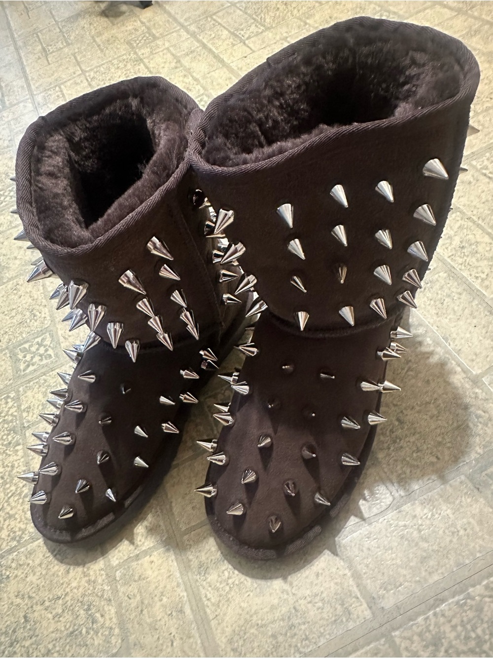 Prngrphy Women’s Spiked Boots